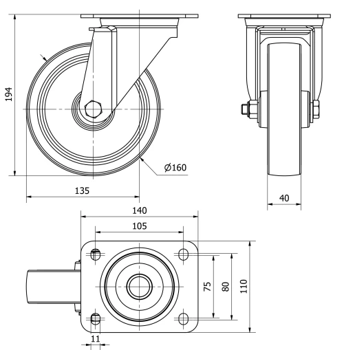 Datos técnicos TW0302