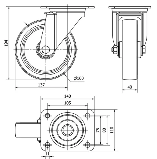 Datos técnicos TW0302
