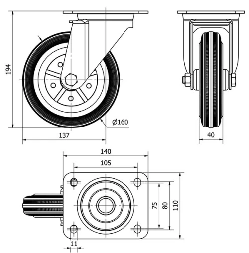 Datos técnicos TW0271