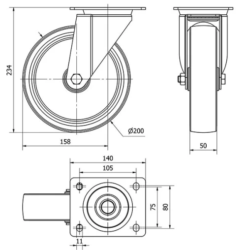 Datos técnicos TW0305