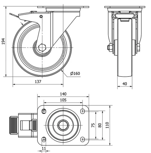Datos técnicos TW0304