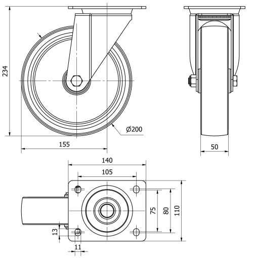 Datos técnicos TW0311