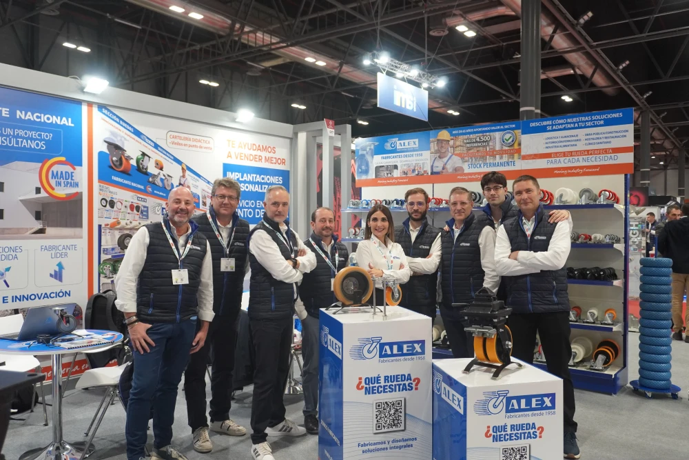 RUEDAS ALEX VUELVE A BRILLAR EN ADVANCED MANUFACTURING: innovación, cercanía y un equipo imparable