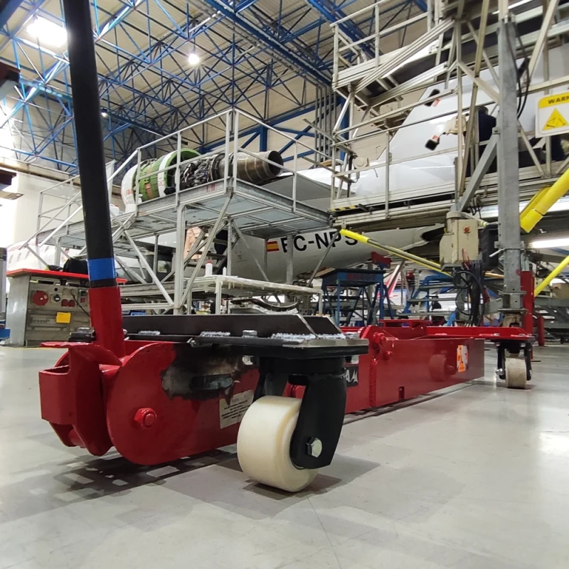 Proyecto Ruedas Sector Aeronáutico. Proyecto ruedas industriales personalizadas para el sector aeronáutico  