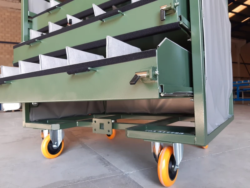 Proyecto Ruedas Sector Automoción. Durabilidad y exigencia en los desplazamientos internos de las líneas de trabajo