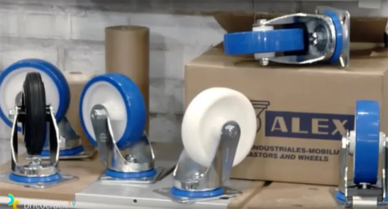 Ruedas Alex nuevo video en Bricocrack