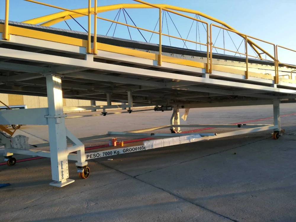 Proyecto Ruedas Sector Aeronáutico. Transportar cargas pesadas con la máxima seguridad y versatilidad