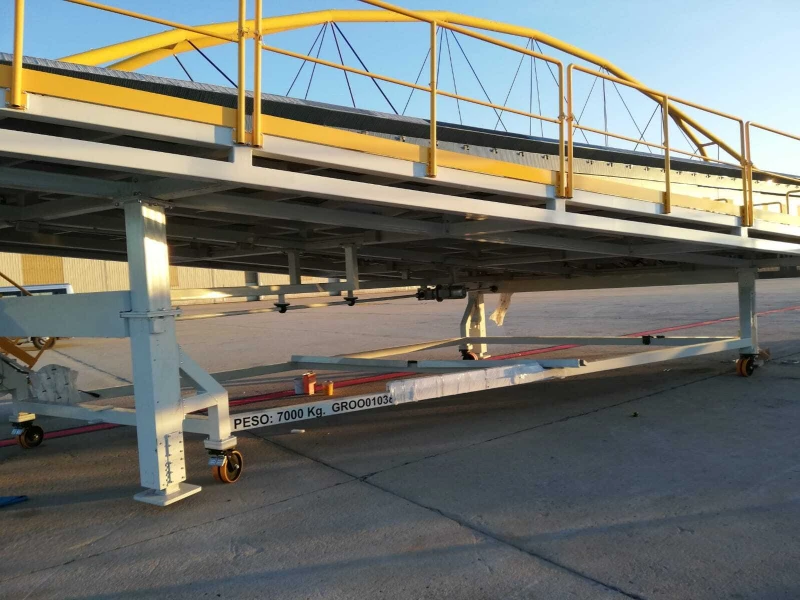 Proyecto Ruedas Sector Aeronáutico. Transportar cargas pesadas con la máxima seguridad y versatilidad