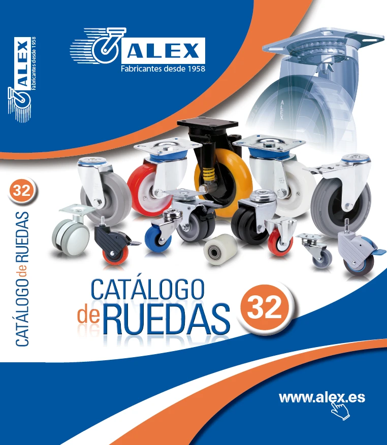 DISPONIBLE EL NUEVO CATÁLOGO DE RUEDAS ALEX Nº32
