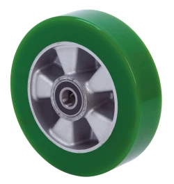 Rueda Industrial alta y media carga giratoria hierro fundido Alex