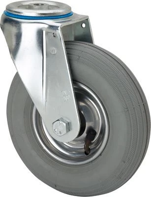 Rueda neumática giratoria para carretilla Alex