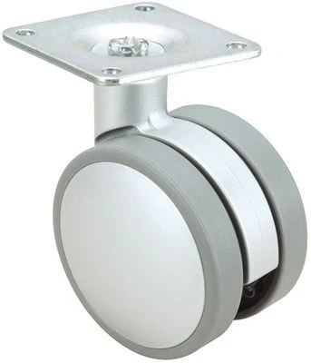 Rueda para silla de oficina giratoria nylon Alex