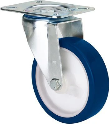 Rueda alta carga giratoria poliuretano Alex