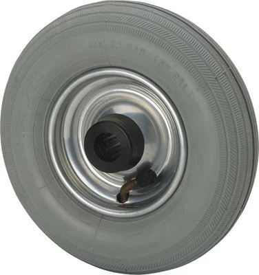 Ruedas de alta y media carga industrial fábricas logística interna giratoria poliuretano verde fundido Alex