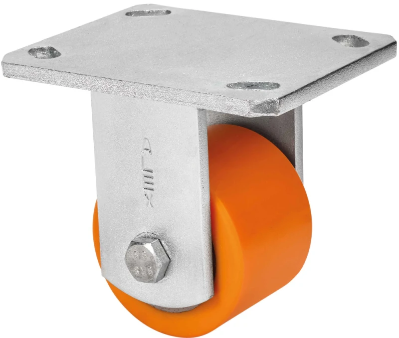 Rueda nivelada de alta carga para maquinaria voluminosa giratoria poliamida Alex