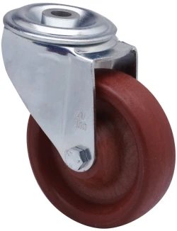 Rueda industrial giratoria alta carga resina Alex