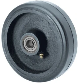 Rueda industrial giratoria alta carga goma Alex