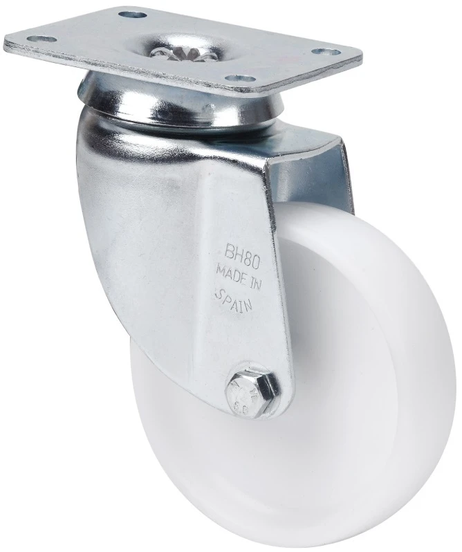 Rueda hostelería giratoria poliamix Alex