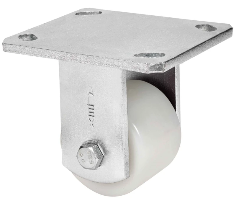 Rueda nivelada de alta carga para maquinaria voluminosa giratoria poliamida azul Alex