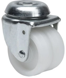 Rueda mueble auxiliar giratoria polipropileno Alex