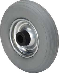 Ruedas de alta y media carga industrial cintas transportadoras giratoria goma negra natural silenciosa Alex