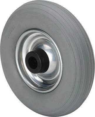 Ruedas de alta y media carga industrial cintas transportadoras giratoria goma negra natural silenciosa Alex