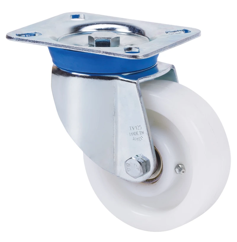 Rueda industrial giratoria alta carga nylon Alex