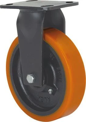 Rueda industrial giratoria alta carga poliuretano Alex