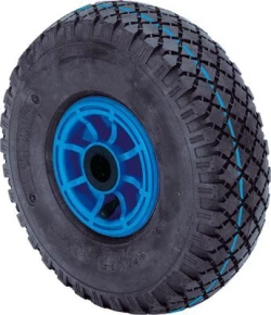 Ruedas de alta y media carga industrial fábricas logística interna giratoria con freno poliuretano verde fundido Alex