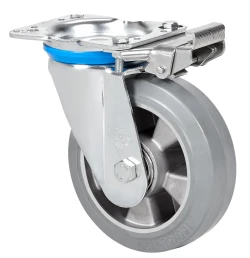 Rueda decoración giratoria en chapa de acero Alex