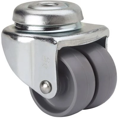 Rueda mueble auxiliar giratoria polipropileno Alex