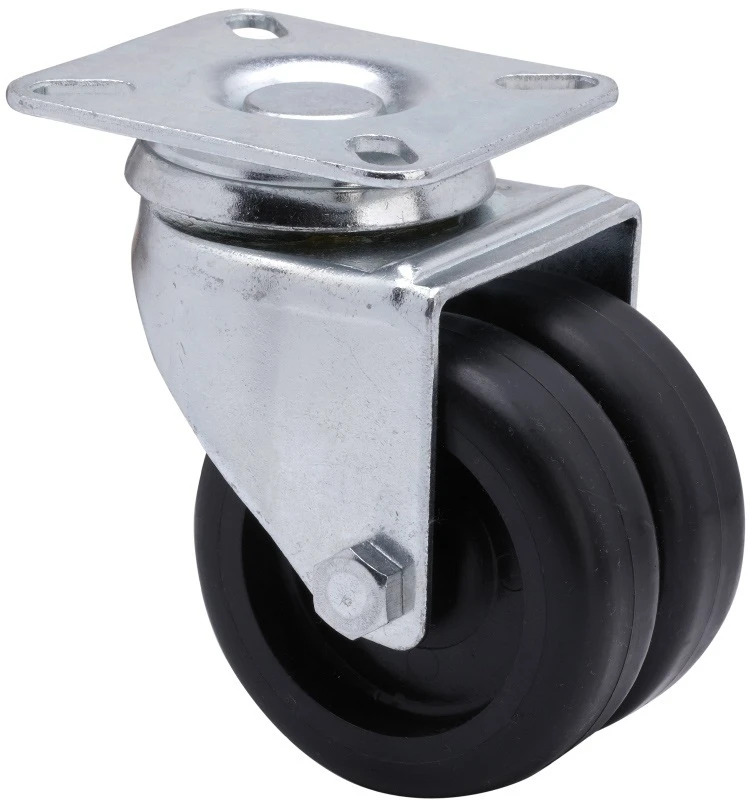 Rueda giratoria para muebles poliamix Alex