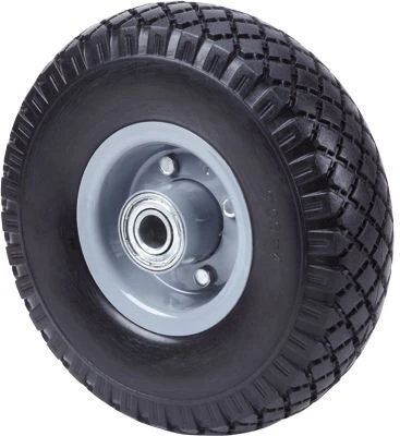 Rueda para hostelería agujero goma gris inyectada Alex