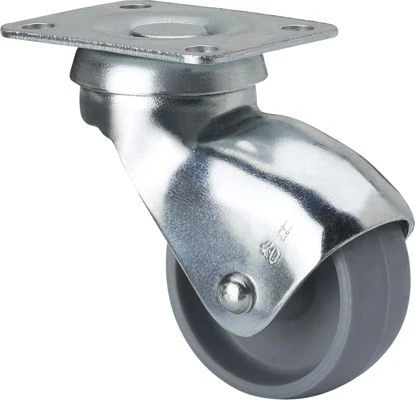 Rueda mueble auxiliar giratoria polipropileno Alex