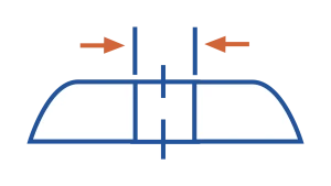Diámetro agujero pasante de sujección