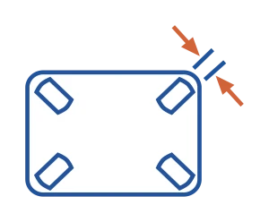 Diámetro agujero sujección platina