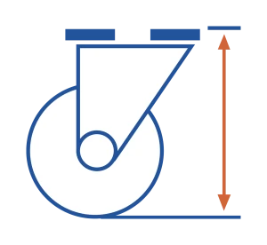 Altura total agujero pasante