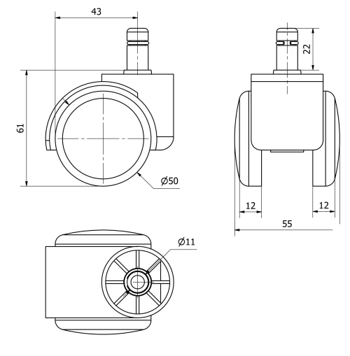 Datos técnicos TW0121