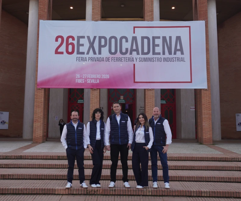 Ruedas Alex cierra Expocadena 2026 con una gran acogida de sus soluciones para el canal ferretero