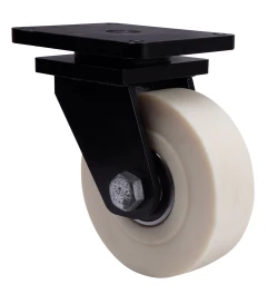 Rueda para mobiliario de decorción camas nido canapés poliamix negro Alex