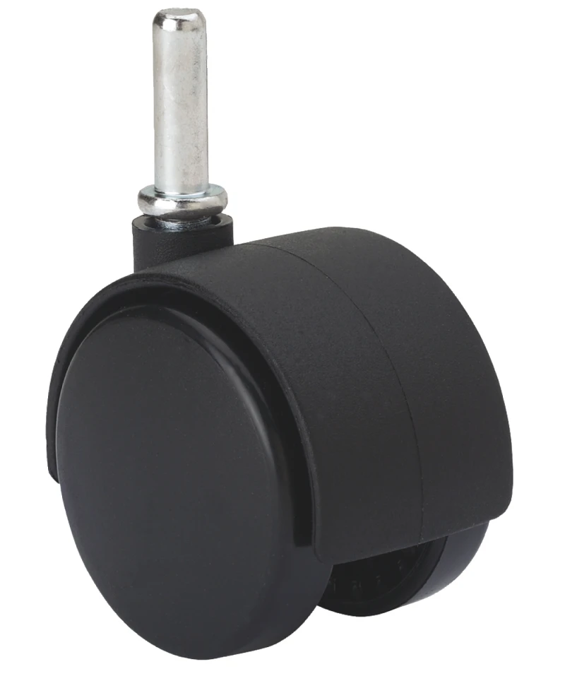 Rueda industrial alta carga muelle resistente giratoria nylon extrafuerte blanco Alex